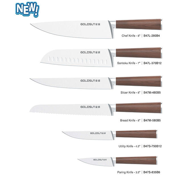 What are the three blade styles of paring knives?
