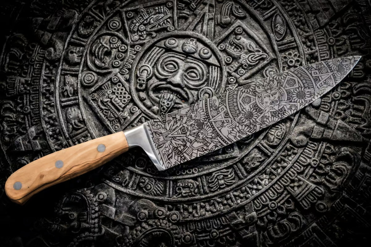 Laser-Cut Knives
