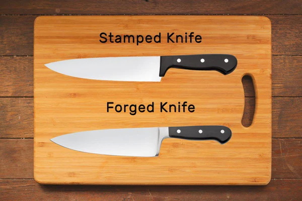 Forged Kitchen Knives vs Stamped Knives