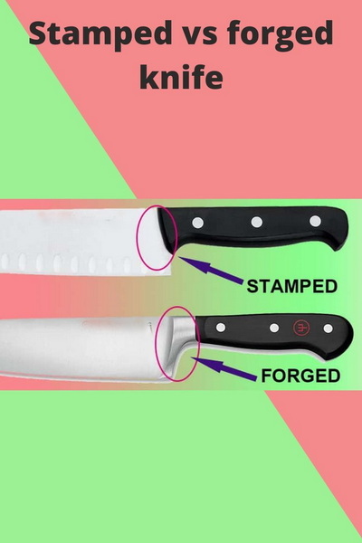 Forged and Stamped Kitchen Knives Differences