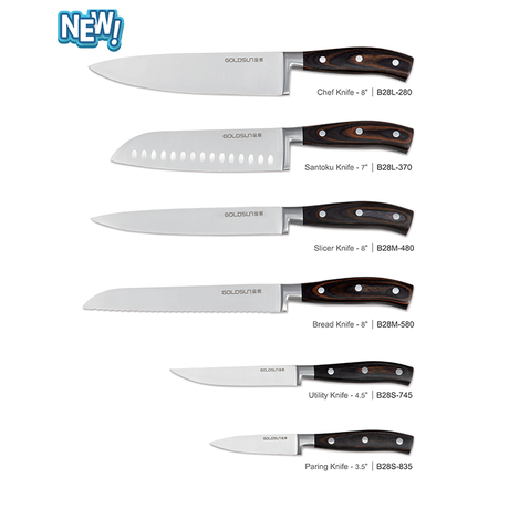 High End Japan Steel Kitchen Knife Set