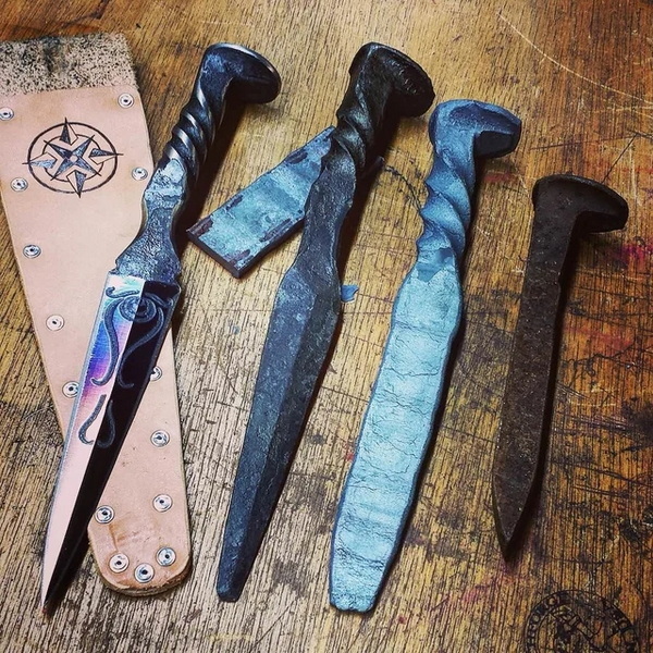 Making A Knife diffent Forge_3