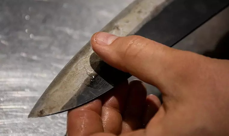 Eine handgefällte Messerklade_1