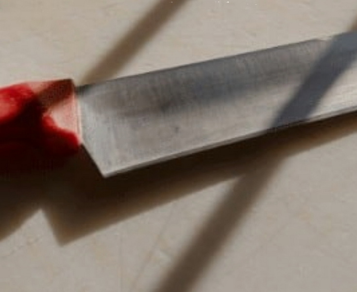 a red kitchen knife without a sharpener_2