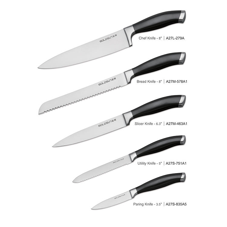 Black Handle High Quality Cutlery Set