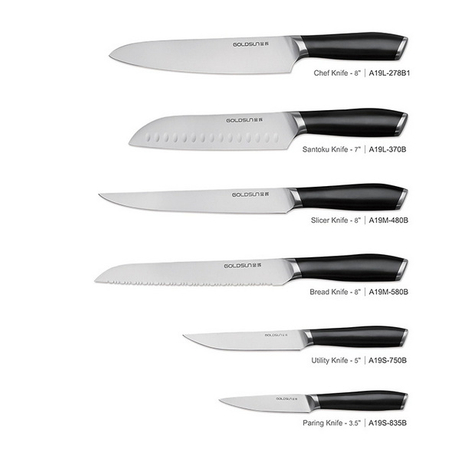 ¿Qué tan pesado debe ser un cuchillo de chef forjado para uso cómodo?