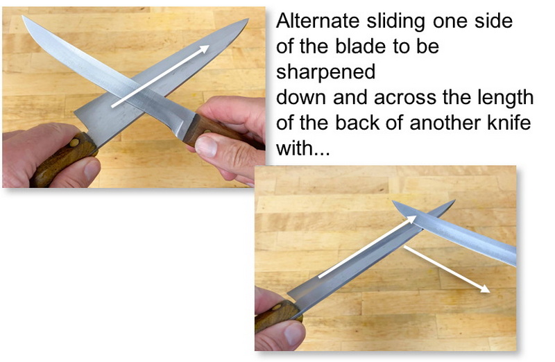 a kitchen knife without a sharpener_1